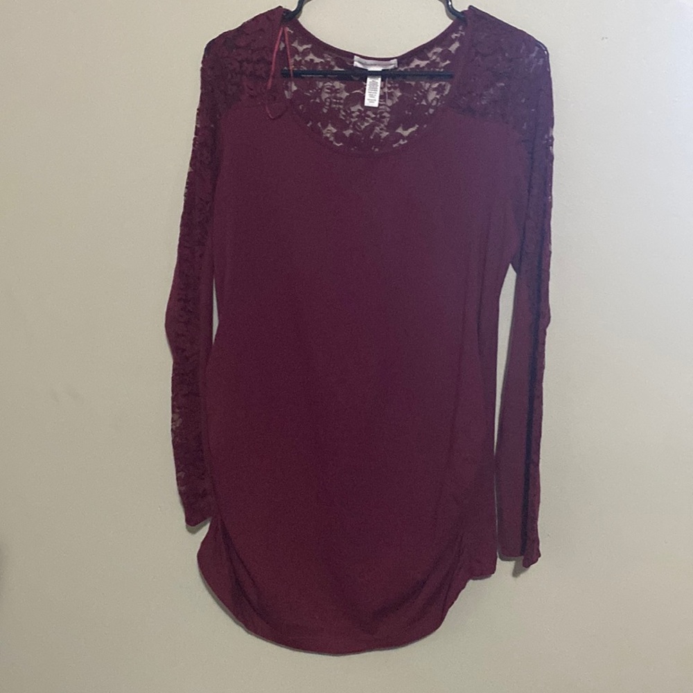 Woman’s ambulance maternity size large long sleeve shirt